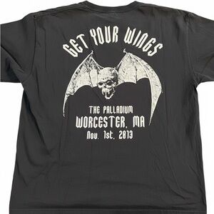 Overkill 2013 concert distressed tee